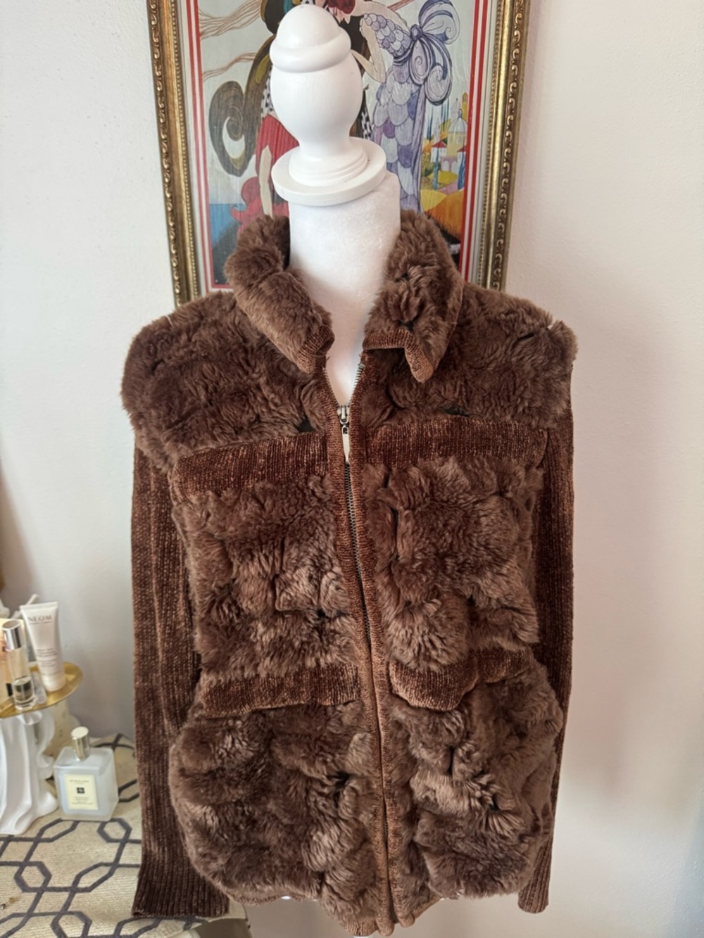 Faux Fur  Jacket
